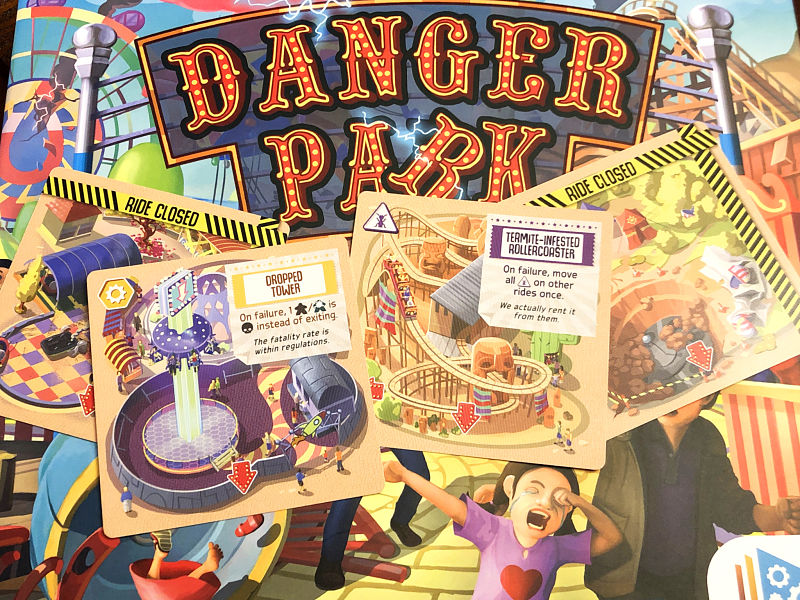 Danger Park Box Art and Card Art
