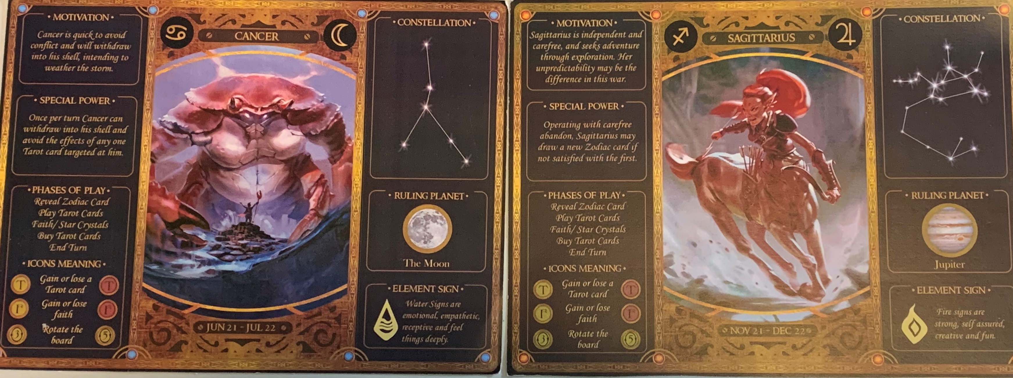 Zodiac War Player Card