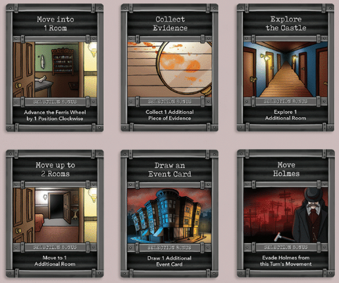 H. H. Holmes Action Cards